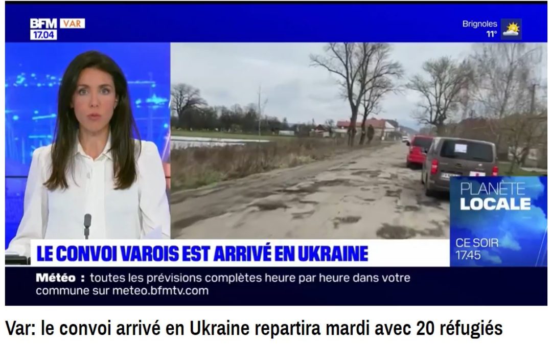 Convoi humanitaire vers l’Ukraine BFMTV (2/6)
