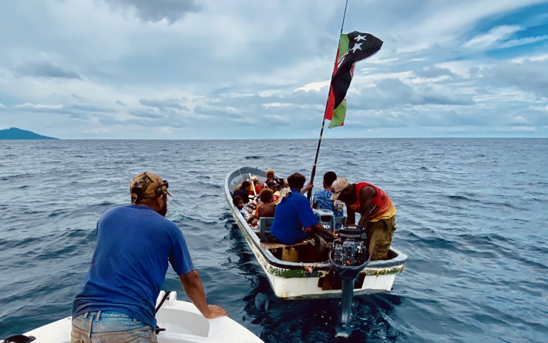 10 castaways in the Bismark Sea