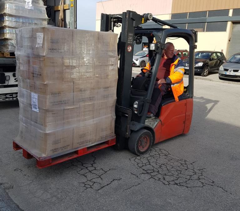 Nouvel envoi de 10 tonnes d’aide alimentaire vers l’Ukraine