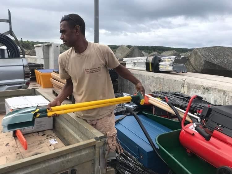 Du nouveau matériel pour le projet « Pandanus »