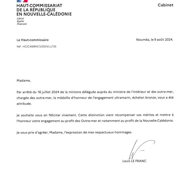 L’action d’Aidocean récompensée