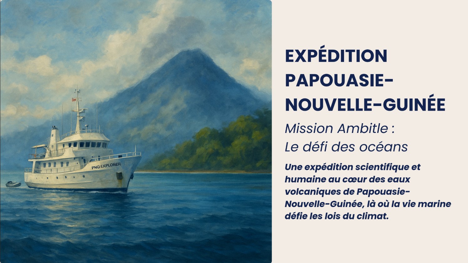 Pojet ambitle coraux papouasie aidocean